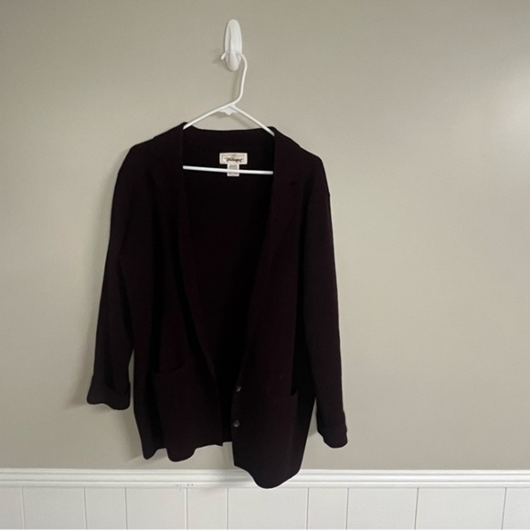 Worthington Vintage Dark Cardigan - Picture 1 of 4